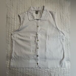 Blanco by Nature white sleeveless tank top